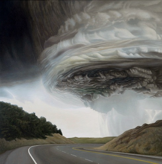 Illustration for article titled Dramatic paintings of gathering storm clouds